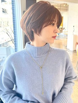 ロンドエニカ 大宮(Lond enika) 切りっぱなしボブエアリーロング美髪ピンクブラウン[大宮]