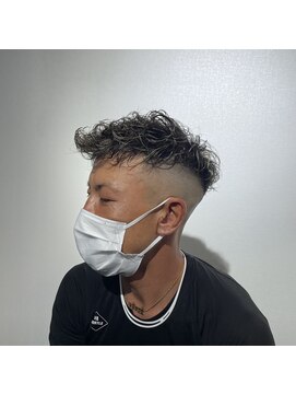 アローズ 久留米店(arose) フェード×スペインカール