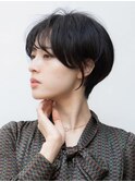 青山 表参道 ショートカット 30代40代 チョコレートブラウン