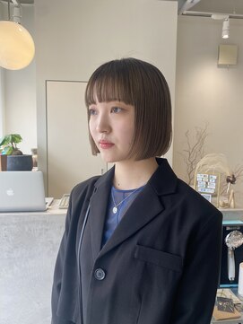 グリーン(green) リナ ミニボブとワイドバング