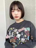 ロンドワン 三宮元町(Lond one) 小顔★ショート/ボブ/前髪カット×黒髪/ブリーチなし/黒染め