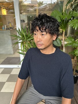 ダブル(W) 【hair salon W】オトナスパイラルパーマ