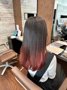 ヘアーショップ エヌアンドエー 幸手店(hairshop N&A) サラ艶ロング髪質改善カラー/縮毛矯正/グラデーションカラー#1