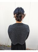 笑顔溢れる結婚式アレンジ/ヘアアレンジ/ヘアセット/アレンジ