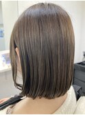 オリーブベージュボブ[藤沢/髪質改善]