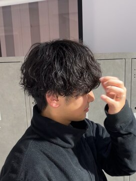 テクト バイアッシュ 吉祥寺店(Tect by Ash) 無造作波巻きパーマ刈り上げマッシュツーブロック