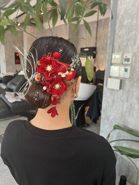 タイドヘアー 高槻店(TIDE HAIR) シニオンアレンジ