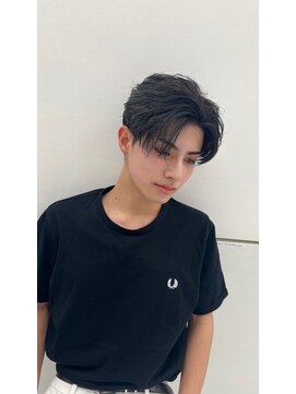 キング 高槻(K!ng) 縮毛矯正髪質改善ハイライトレイヤーカット高槻美容室エクステ