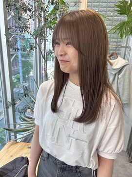 ボルタノット(volta∞knot) ブリーチカラー!ブラウンベージュ