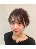 甘めショートボブ（by早川）