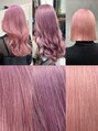 ヘアサロン ドット トウキョウ カラー 町田店(hair salon dot. tokyo color) ブルベイエベ問わず人気のニュアンスピンクカラー［町田］