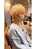 大人綺麗な小顔襟足スッキリショートボブ　30代40代50代 鹿児島