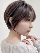 セイドット リー(Say. Ree)&nbsp;Say.ショートボブミニボブチェリーレッドピンクベージュ表参道