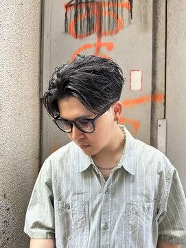 アンサー 千葉中央(UNSER prod by THE DAY) テーパーフェードセンターパート
