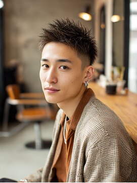 ラファンジュ ヘアー クレオ(Rohange hair Creo) スパイキーショート