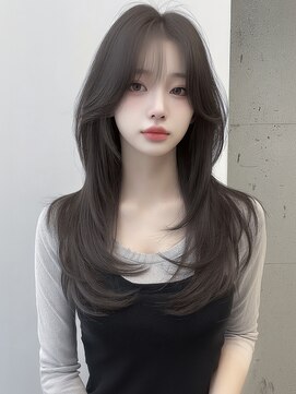 ユーフォリア 渋谷グランデ(Euphoria SHIBUYA GRANDE) セミハッシュカット 韓国ヘア SAYAKA