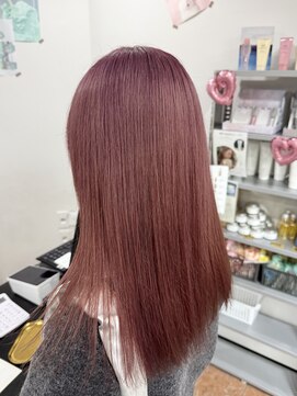 イブヘアー(eve hair) ☆ピンクラベンダーカラー