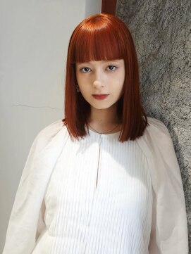 ブロック ジャポン(bloc japon) apricot　アプリコットカラー ミディアムヘア