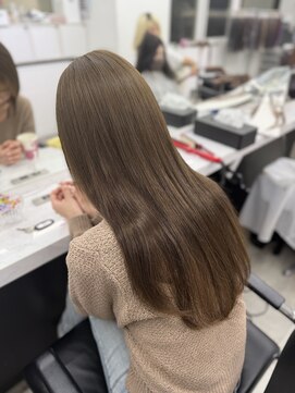 グロウ 渋谷(grow) オリーブベージュカラー