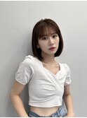 ボブ内巻きボブ韓国ボブ大人ボブ