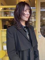 ヒントステーション(HINTSTATION)&nbsp;〈浅草 半個室〉ハッシュカット×レッドカラー