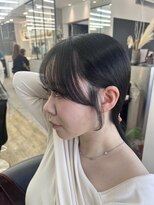 ロンドシエル 横浜(Lond ciel)&nbsp;ミディアムレイヤーカット/レイヤー/顔周り/韓国/髪質改善/横浜