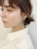 アムネシア 三軒茶屋(AMNESIA) おくれ毛アレンジ透け感グレージュ【三軒茶屋】