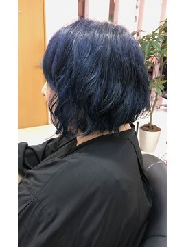 ドゥ スタイル 三国ヶ丘店(Duex Style) 大人のニュアンスパーマSTYLE  エアウェーブ×白髪暈しイルミナ