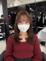 アクアオモテサンドウ(ACQUA omotesando)&nbsp;☆初カラーショコラブラウンミディアムレイヤーモカブラウン