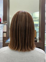 ラグゼヘアカミヤ 菊川店(luxe hair CAMIYA) 白髪ぼかしハイライト
