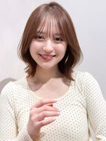 アグノス 青山(Agnos) モテ髪イメチェンチョコブラウンくびれボブ
