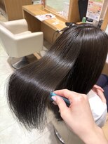 サラ ビューティ サイト 春日(SARA Beauty sight)&nbsp;オリーブグレージュ/髪質改善カラー/ケアカラー/ワンカラー