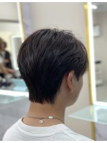 ラ ミュウ バイ ディーアンドティー(LA MIU by D&T)&nbsp;浮きやすい、生えぐせのある襟足はダウンパーマで解決
