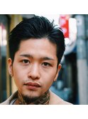 ワイルドアップバング・ショートスタイル