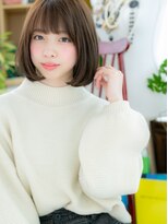 カバーヘア ブリス 戸田公園西口店(COVER HAIR bliss)&nbsp;*bliss戸田公園*好感度大♪前下がり黒髪ナチュラルボブa!