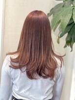 ギャラクシー ヘアードレッサーズ(galaxy hairdressers)&nbsp;ブリーチ無しのピンク系カラー