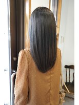 ミマール(mimar)&nbsp;グレージュストレートロング