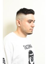 レンゲン(LENGEN)&nbsp;七三オールバックかき上げヘアコンマヘア47