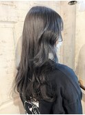ブリーチカラー グレー stylist/miaki
