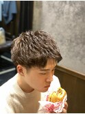 成人おめでとうパーマ