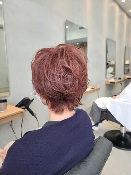 レガロ(Regalo) ショートボブ×ベビーピンク 〈春日井 Regalo レガロ〉