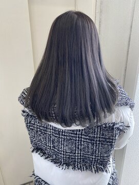 ヘアーデザイン シュシュ(hair design Chou Chou by Yone) ダークグレージュ/髪質改善/tokioトリートメント