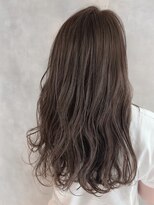 アンド(ANDO) 【本町】大人ハイライト アッシュグレージュ ハイライト