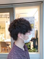 ハチマルハチ エアー 向ヶ丘遊園店(808 air)&nbsp;メンズ　ツイストスパイラルパーマ　ツーブロック