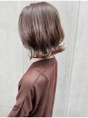 春カラー/フォギーブラウン/くびれヘア/20代30代40代 船橋