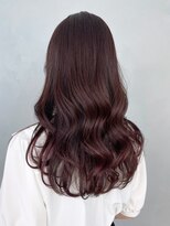 アイティーバイアルバム 下北沢店(IT by ALBUM)&nbsp;ピンクブラウン_チェリーブラウンフェミニンロング_ba405651