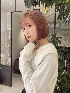 フィルムス 新宿(FILMS) ハッシュカット/ボブレイヤーカット/顔周り/ショート/新宿