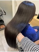 髪質改善＊艶髪ダークブラウンカラー＊美髪【Zina S 札幌】