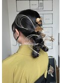 袴着付け×ヘアアレンジ