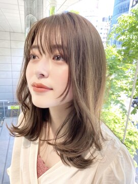 アンフィニー 銀座本店(ANFINI) 顔周りの似合わせ30代/40代/50代/大人レイヤー/銀座☆